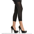 Footless Tights with Design Accent